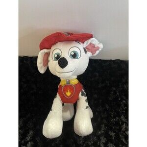 Paw Patrol Spin Master Talking Marshall Plush Stuffed Animal Dalmation Works